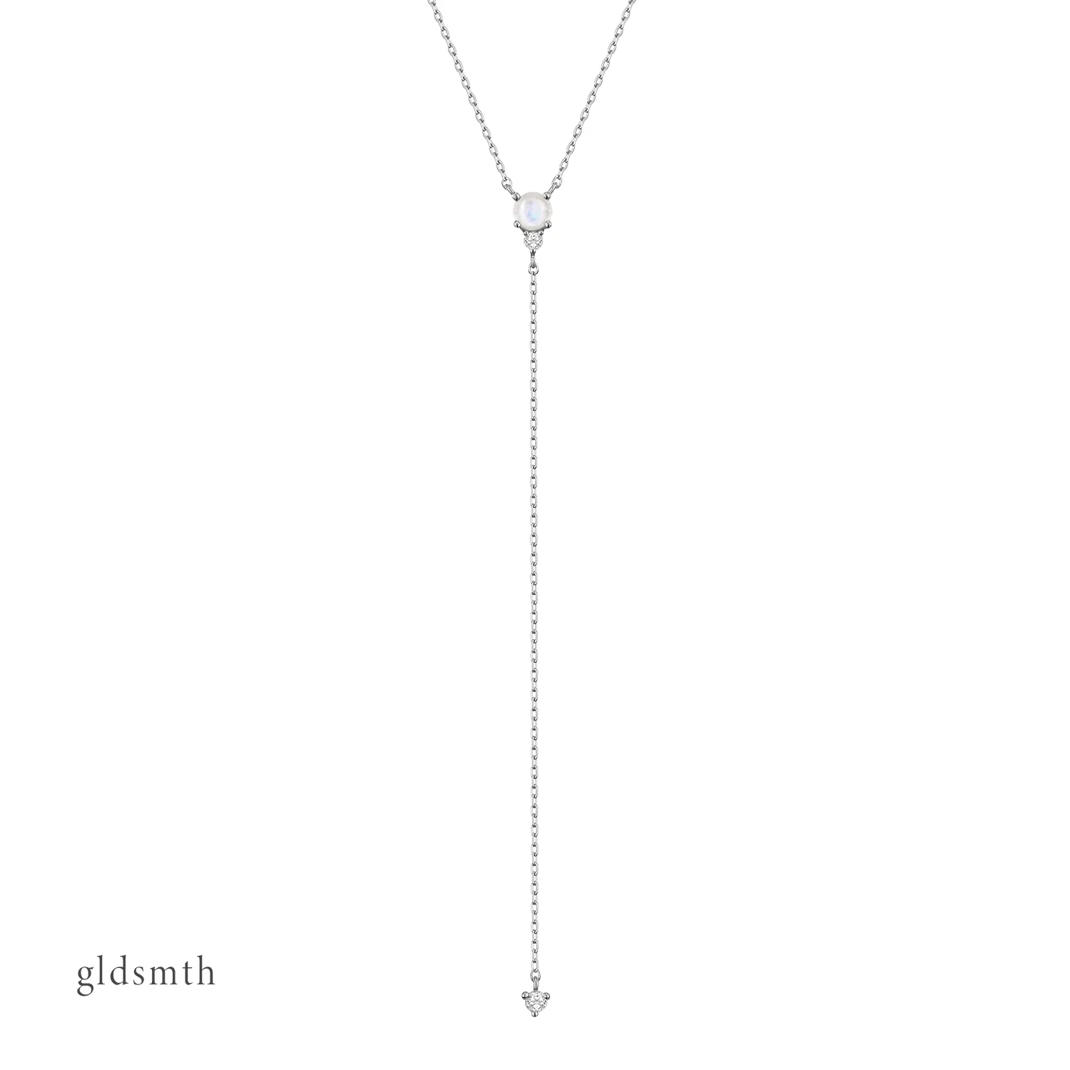 14k White Gold Louise Necklace