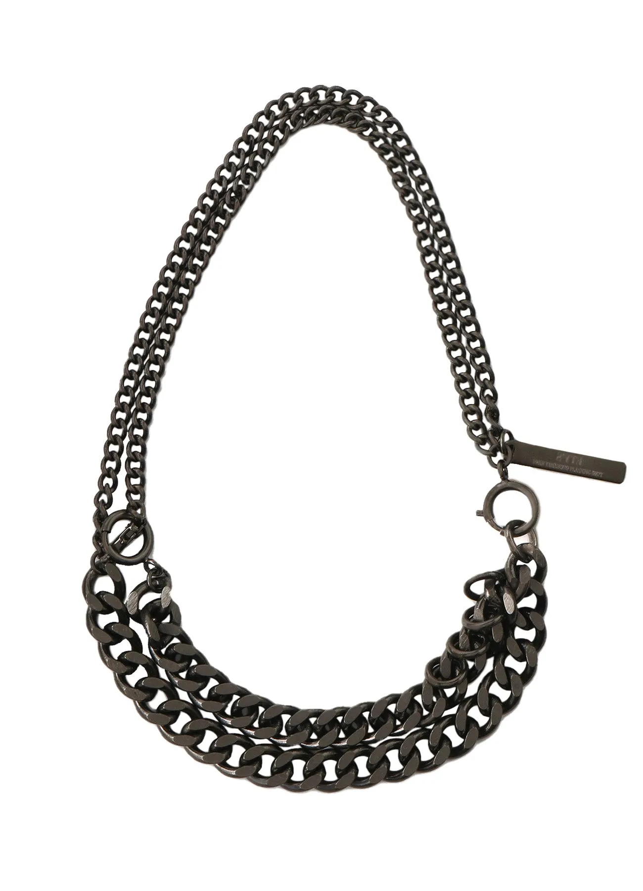 6-WAY CURVED CHAIN BRACELET NECKLACE