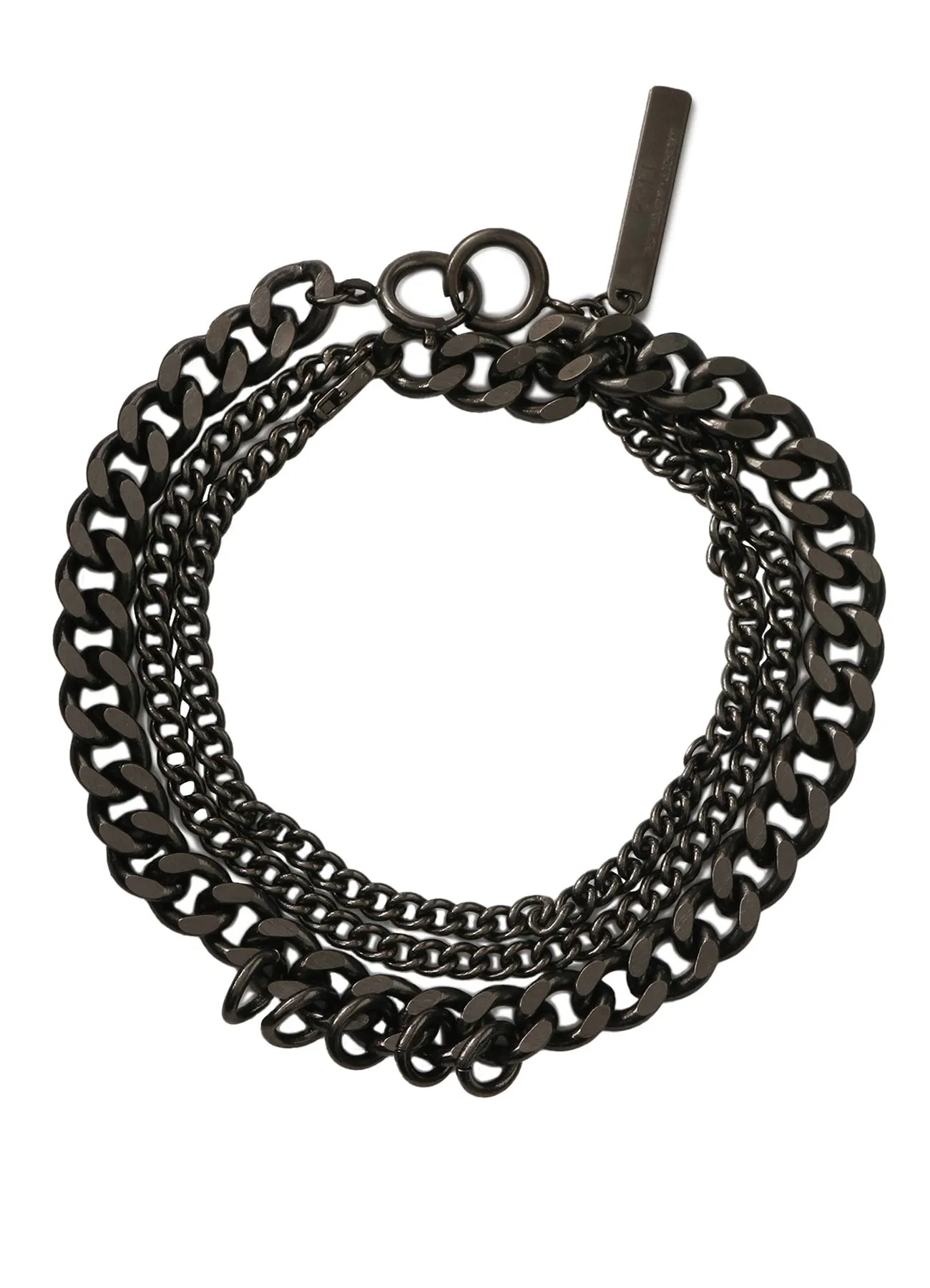 6-WAY CURVED CHAIN BRACELET NECKLACE