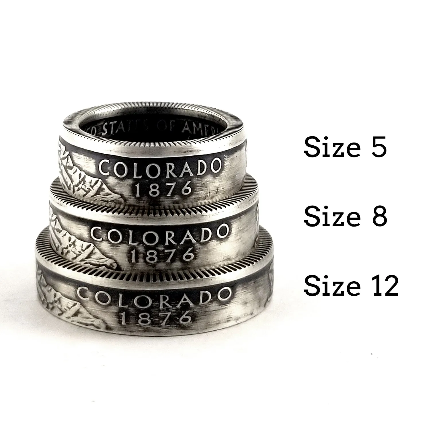 90% Silver New York Quarter Ring