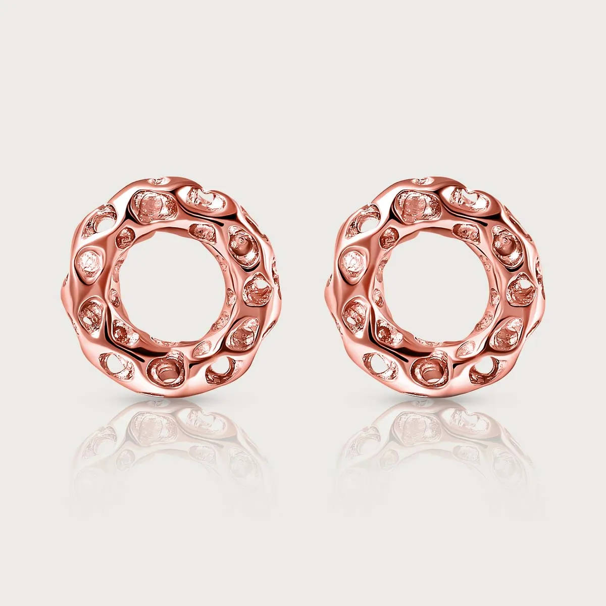 Allegro Mini Loop Stud Earrings