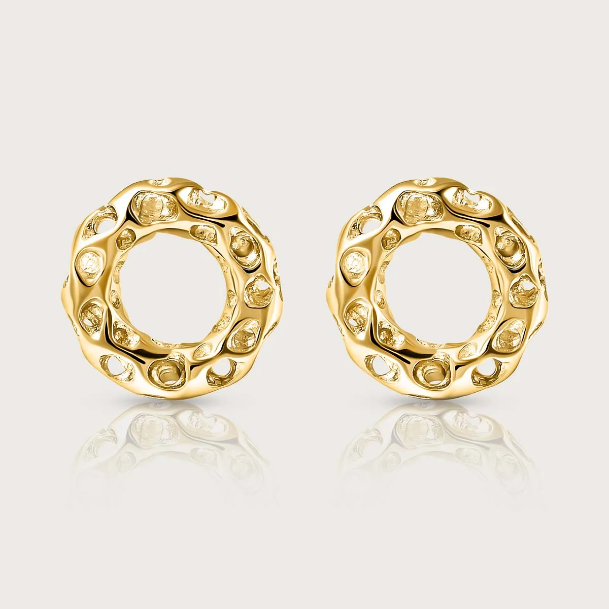 Allegro Mini Loop Stud Earrings