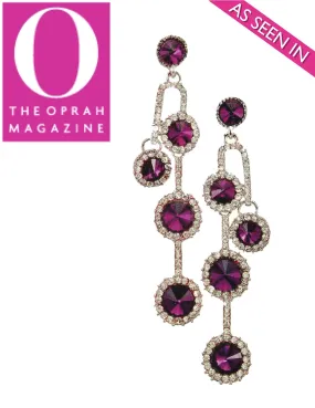 Amethyst Droplet Earrings (As seen in Oprah's "Favorite Things" issue)