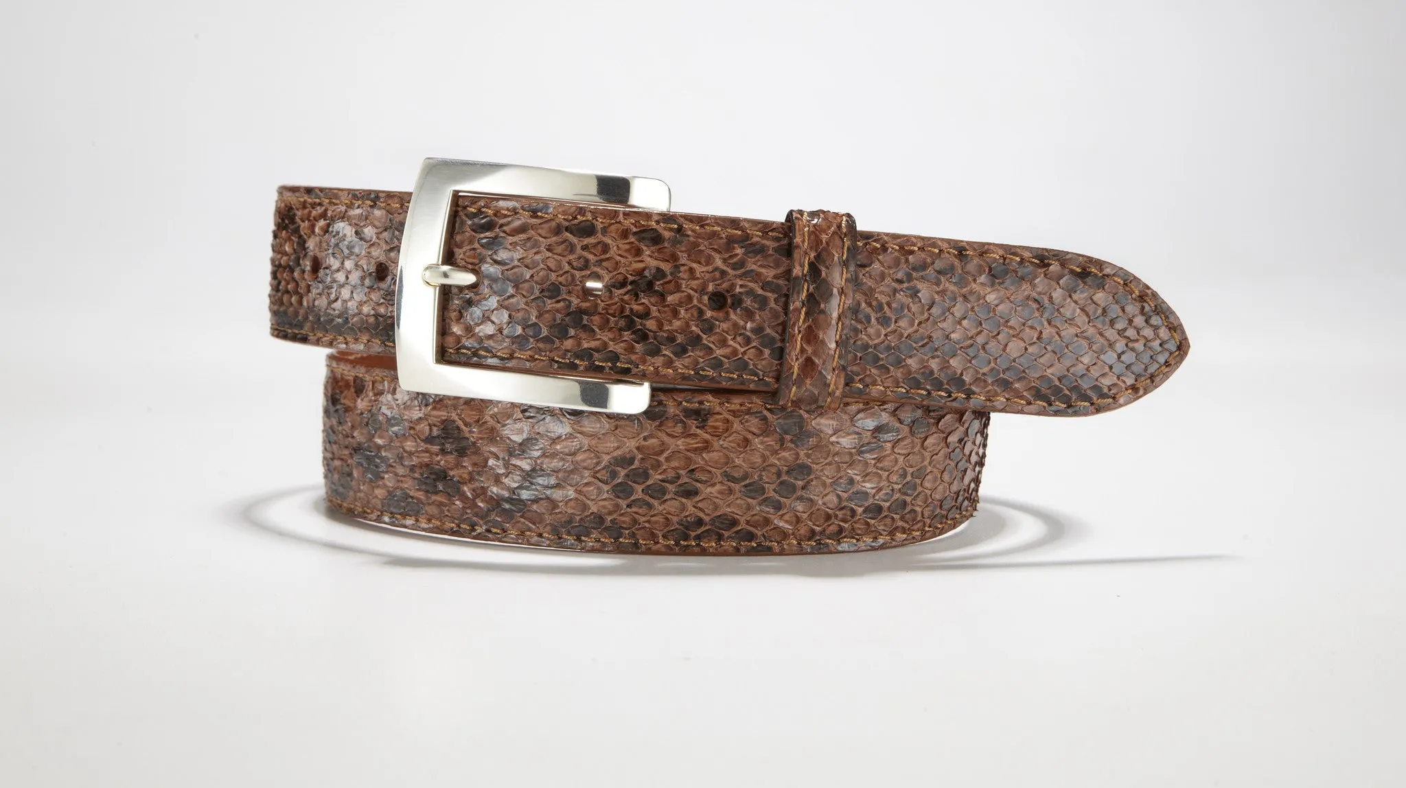 Anaconda Belt - 1 3/8" - 35mm (Brown)