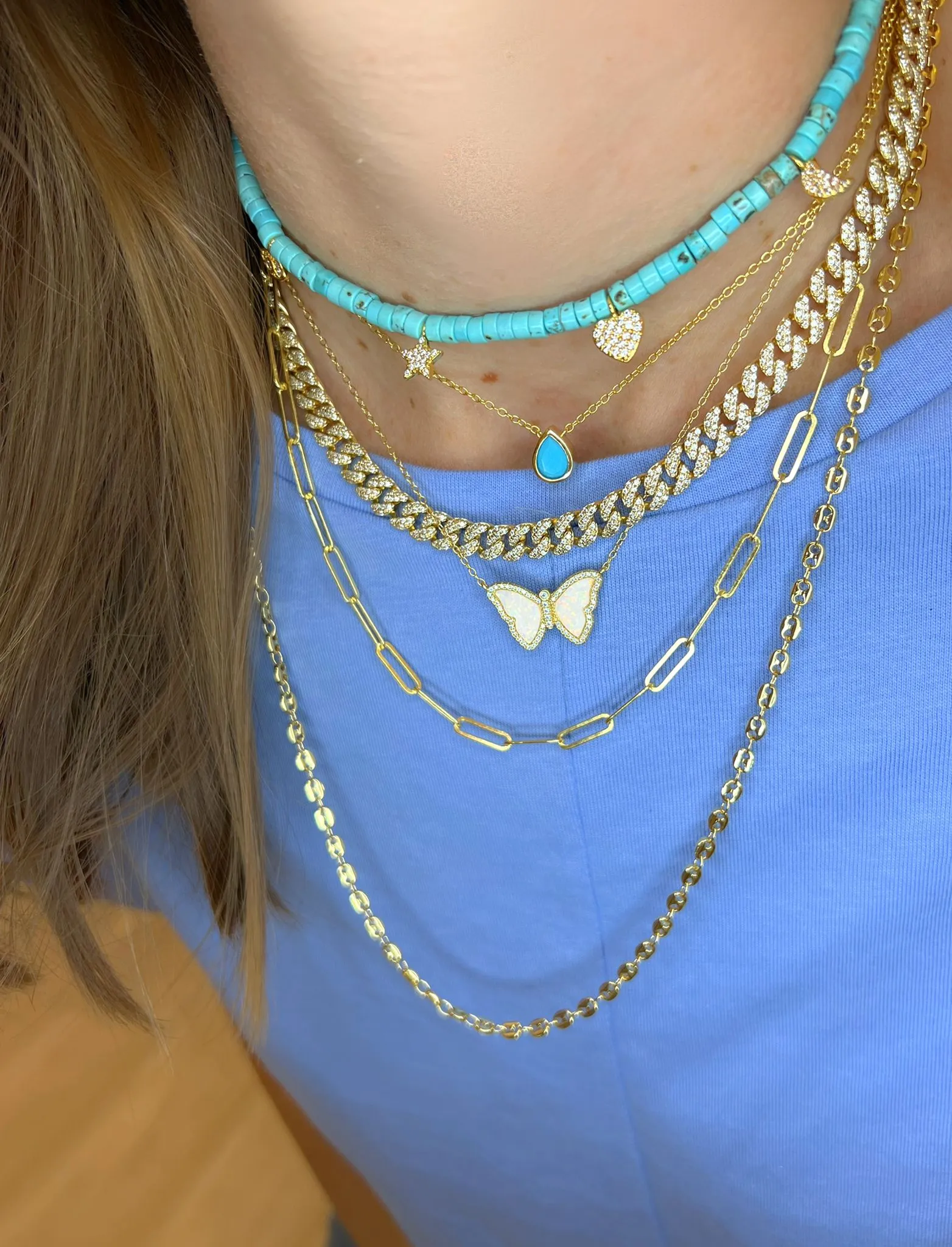 Aqua Pukka Choker