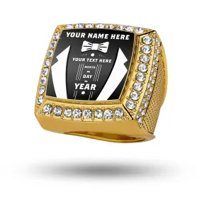 Best Man Custom Championship Ring