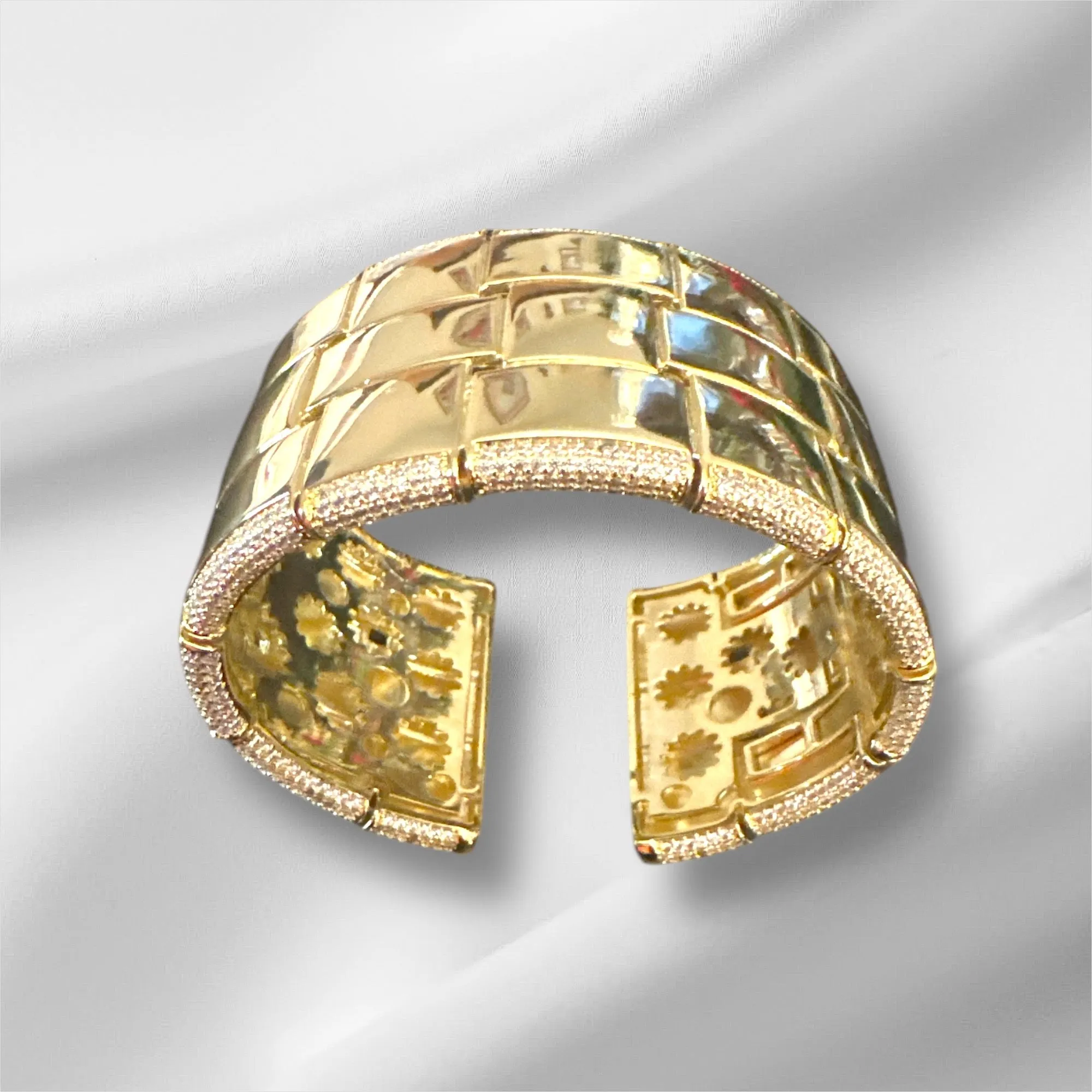 big brass cuff