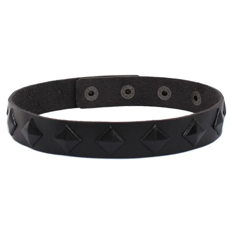 Black Choker with Studs