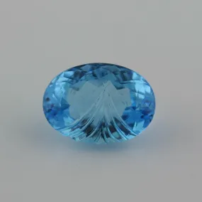 Blue Topaz loose stone fancy shape