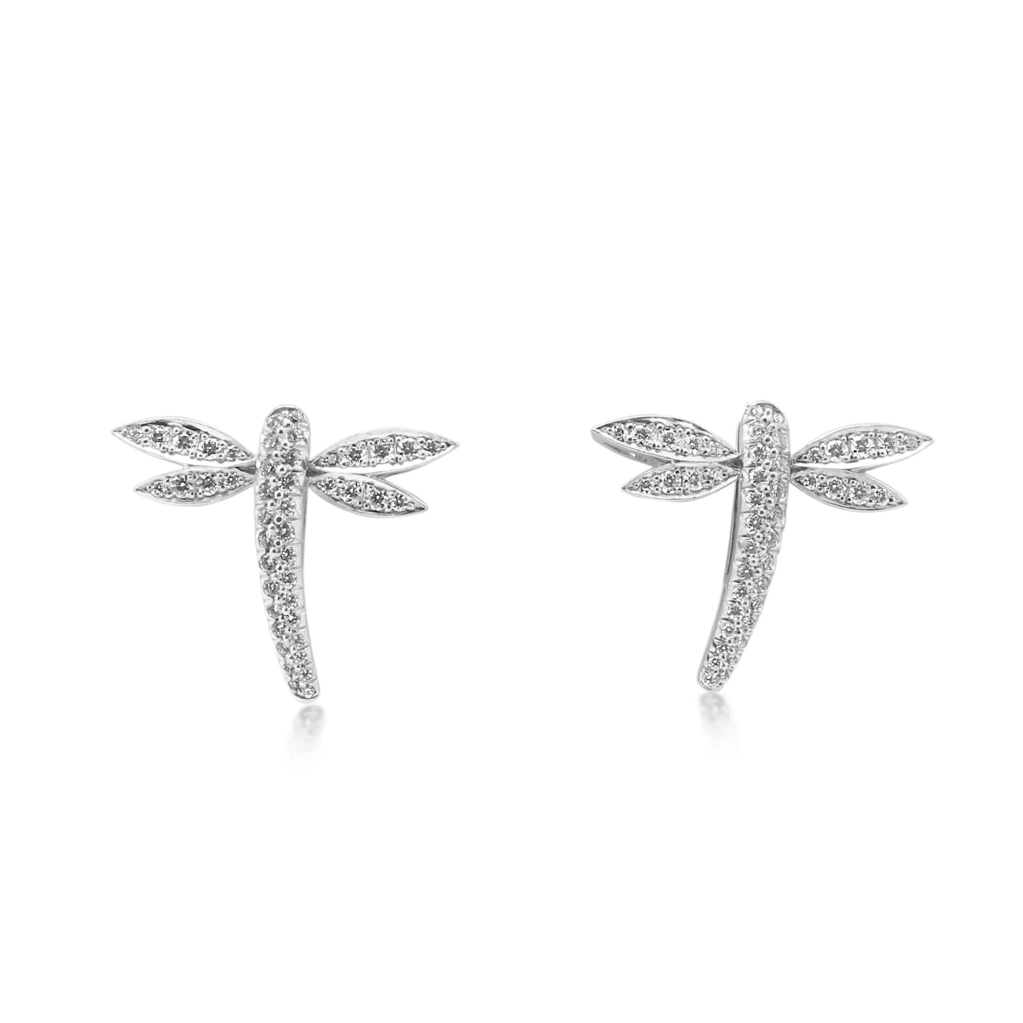 Boodles Diamond Set Dragonfly Earrings