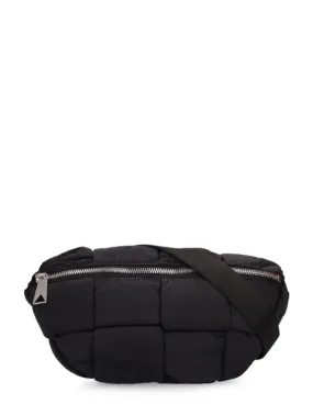 Bottega Veneta   Intreccio padded nylon belt bag 