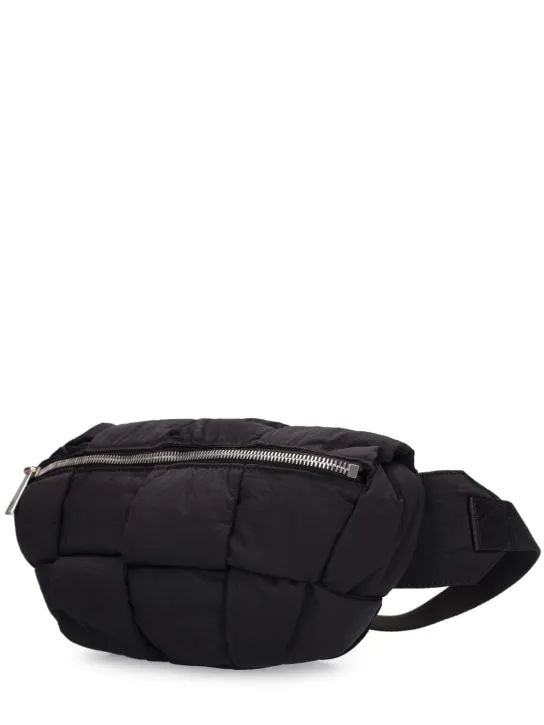 Bottega Veneta   Intreccio padded nylon belt bag 