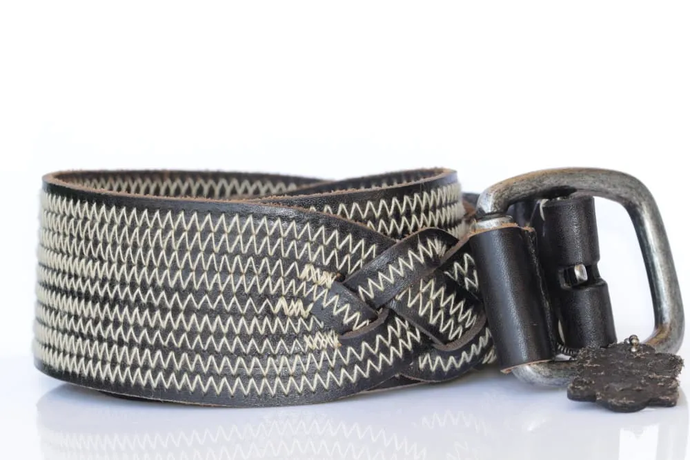 Braided belt.