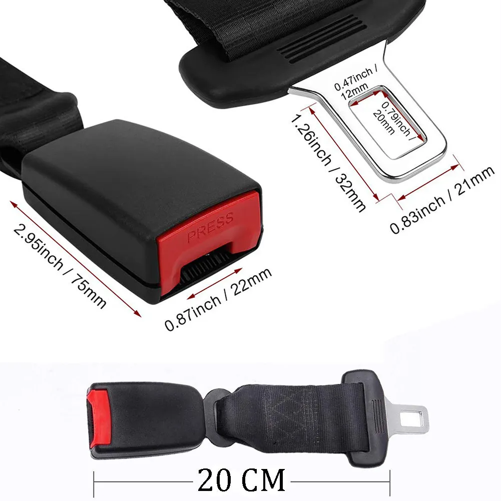 Buy Car Seat Belt Extender with 8 inch