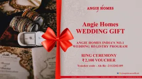 Buy online Wedding Gift Registry India Program with AngieHomes