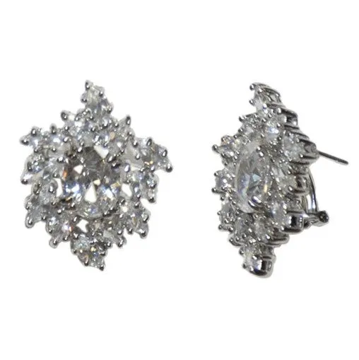 Cailin Vintage Cluster Statement Stud Earrings