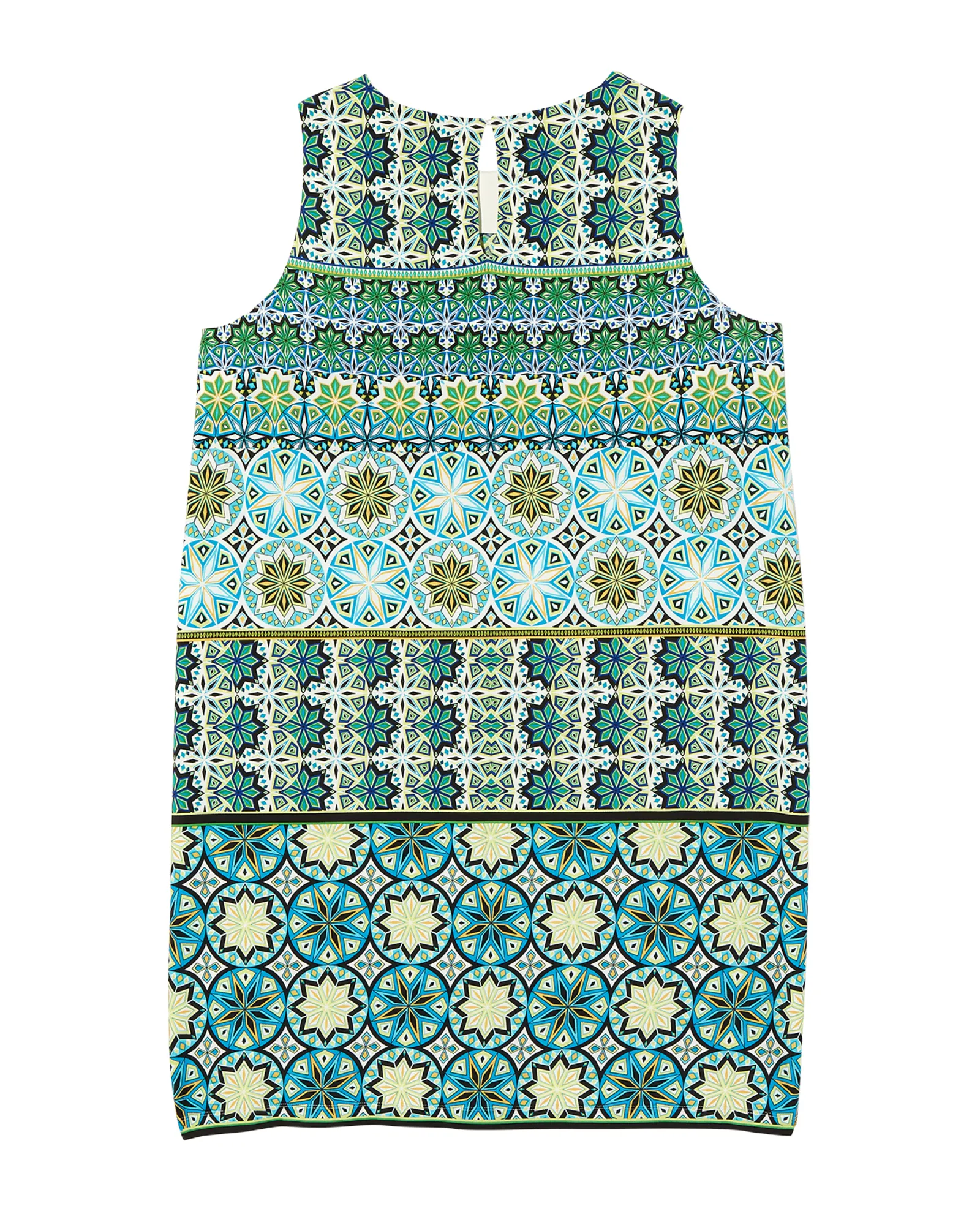 Carnation Sleeveless Shift Dress | Light Blue / Light Green