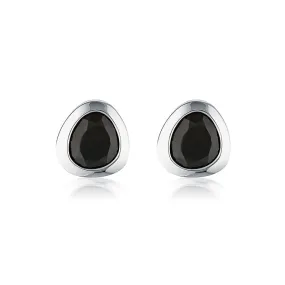 CELEBRATION STUDS - BLACK AGATE