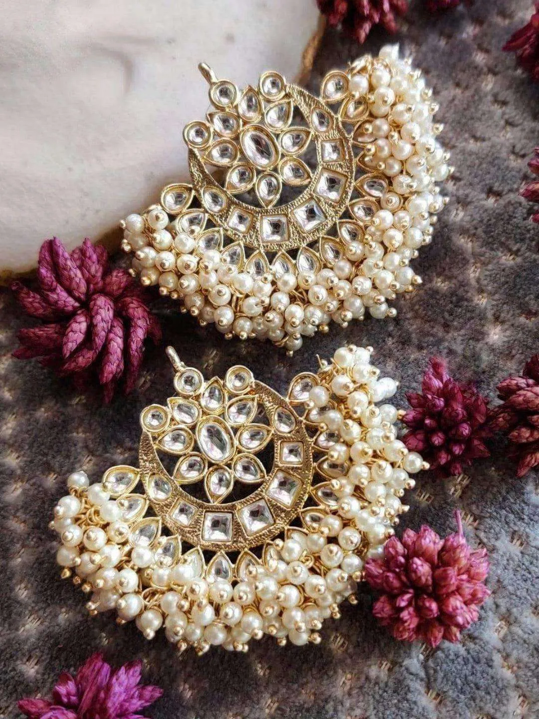 Chandbali Motif Earrings