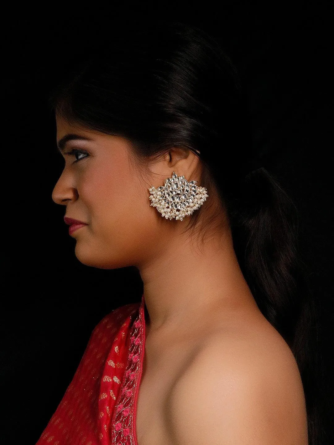 Chandbali Motif Earrings