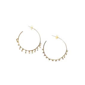 Chandelier Stud Hoops