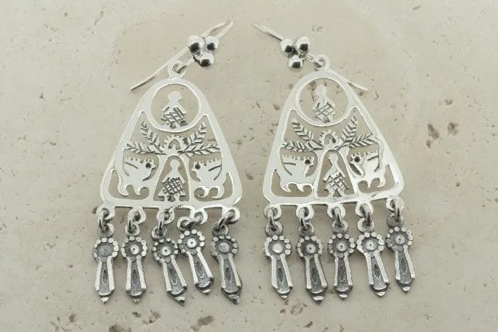 chandelier tree of life earring