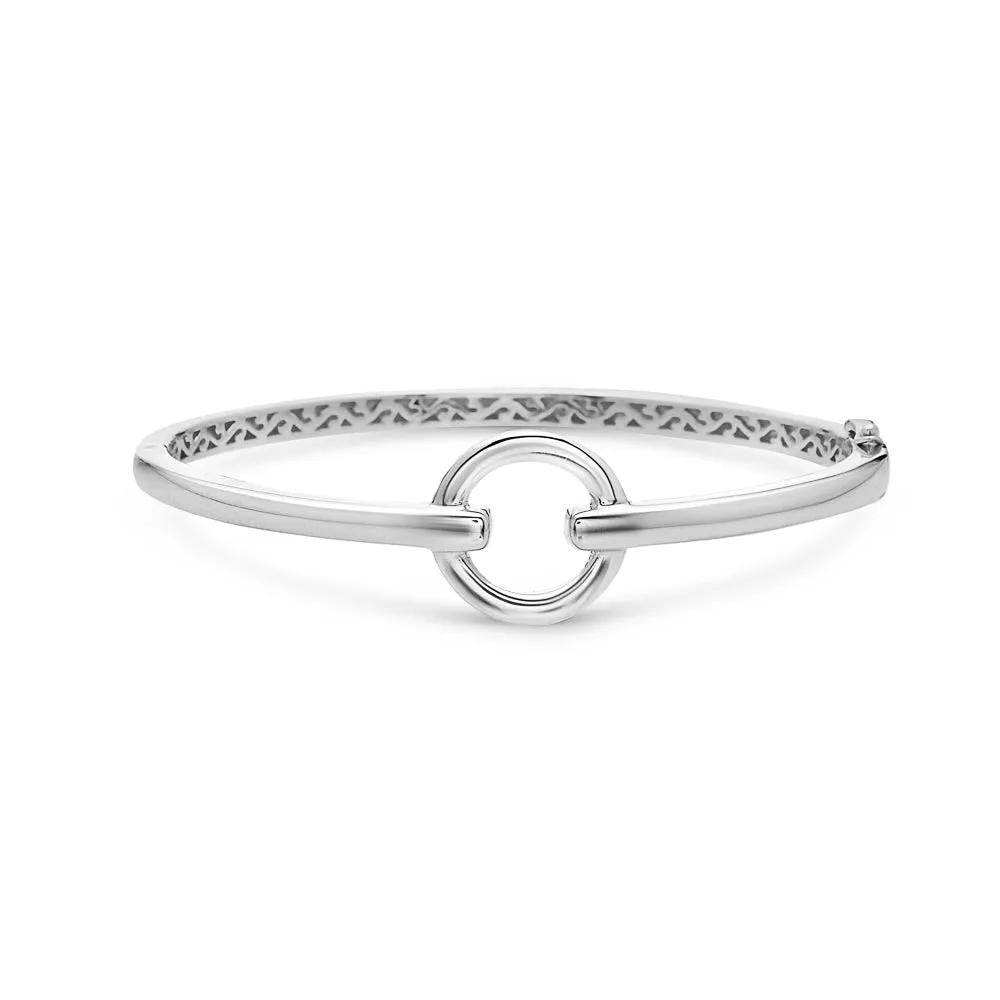 Charles Krypell Sterling Silver Circular Spear Cuff