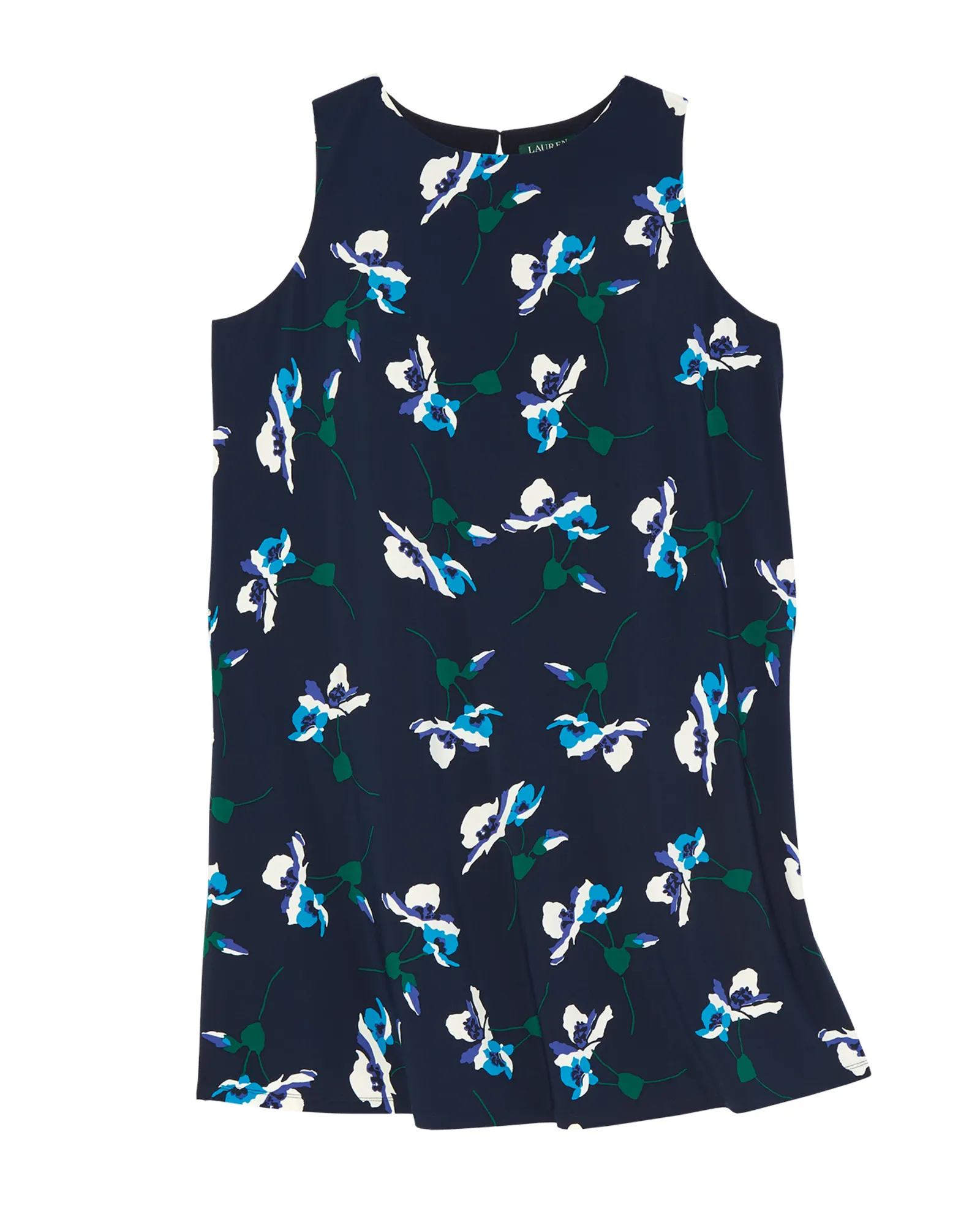 Charlestown Dress | Navy / Light Blue