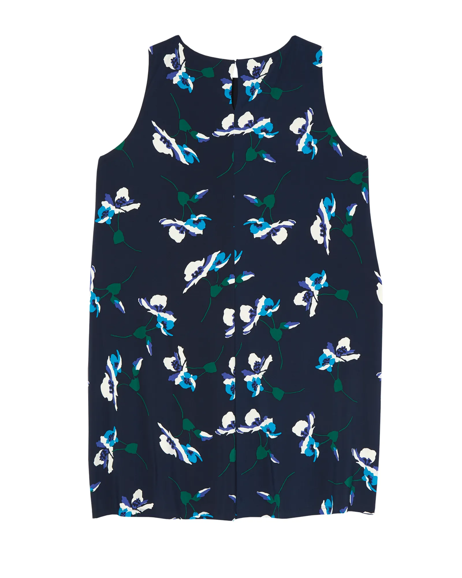 Charlestown Dress | Navy / Light Blue