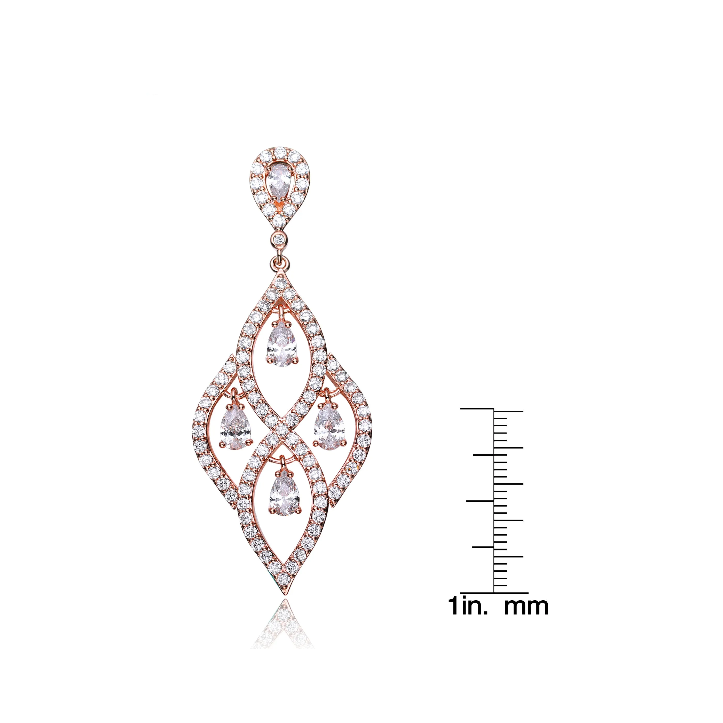 Clarisse Royal Chandelier Earrings