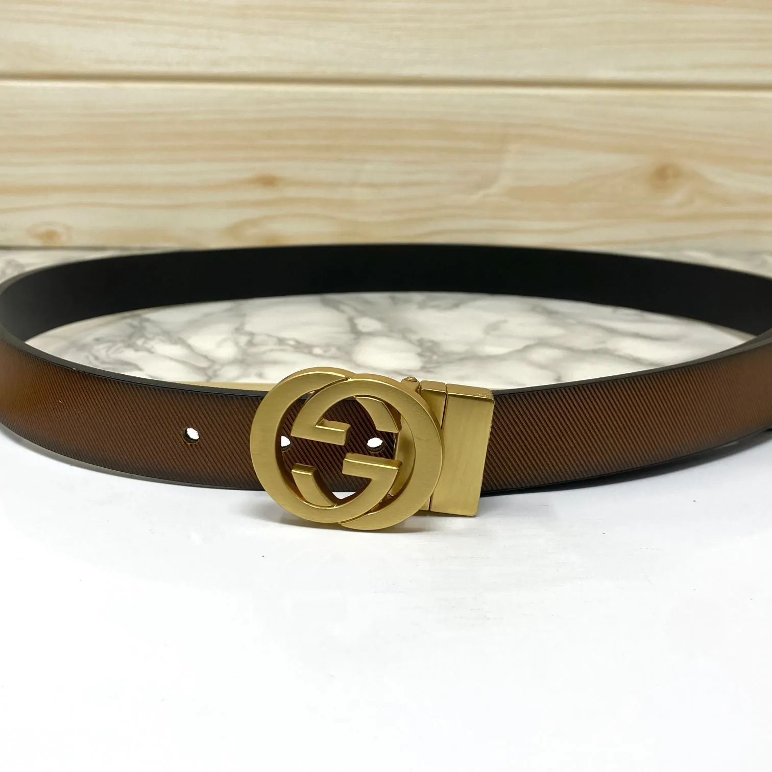 Classic Design Reversible Strap Belt For Men-JonasParamount