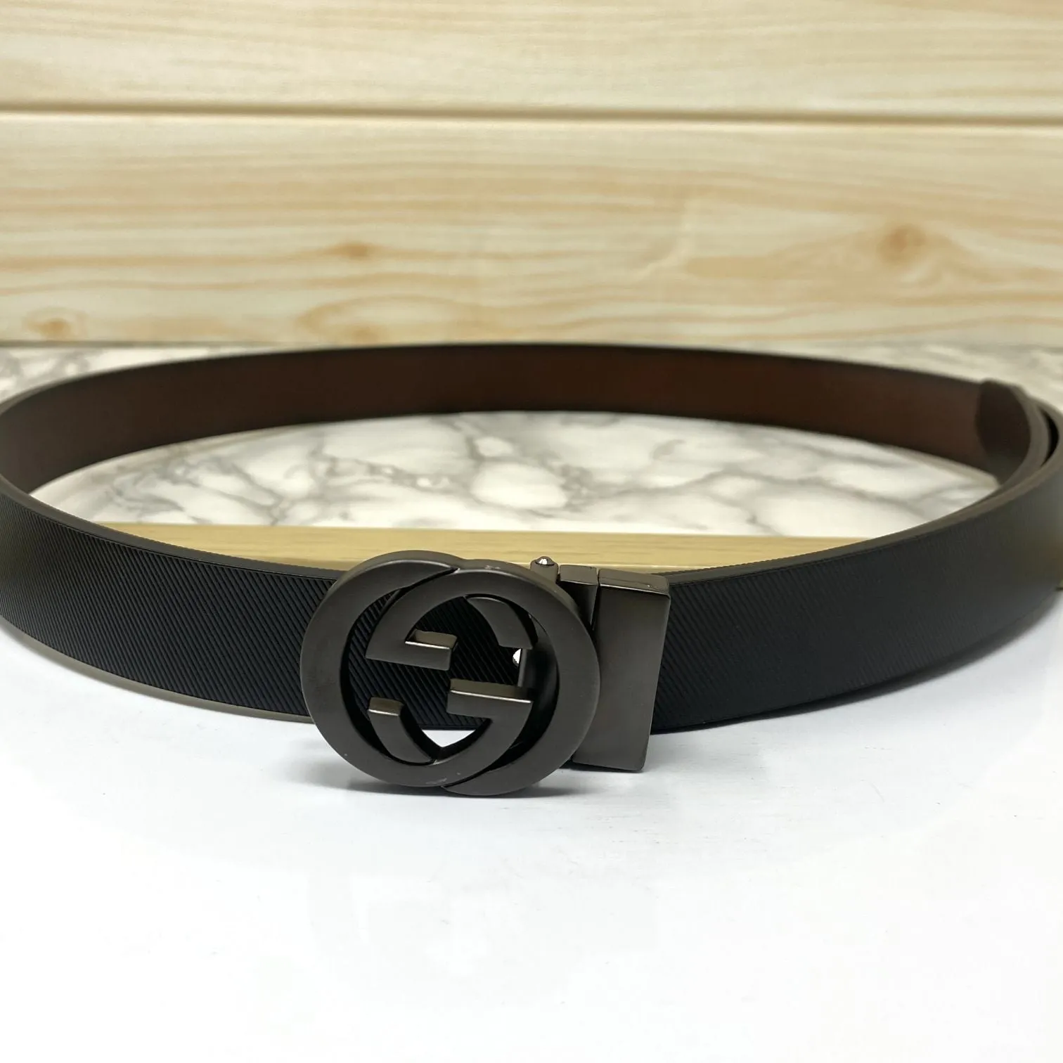 Classic Design Reversible Strap Belt For Men-JonasParamount