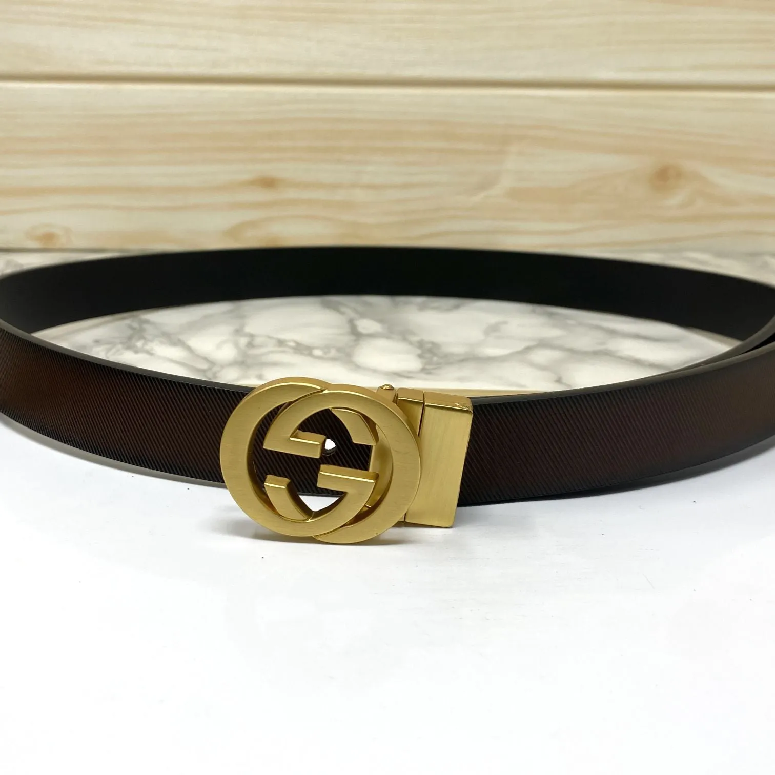 Classic Design Reversible Strap Belt For Men-JonasParamount