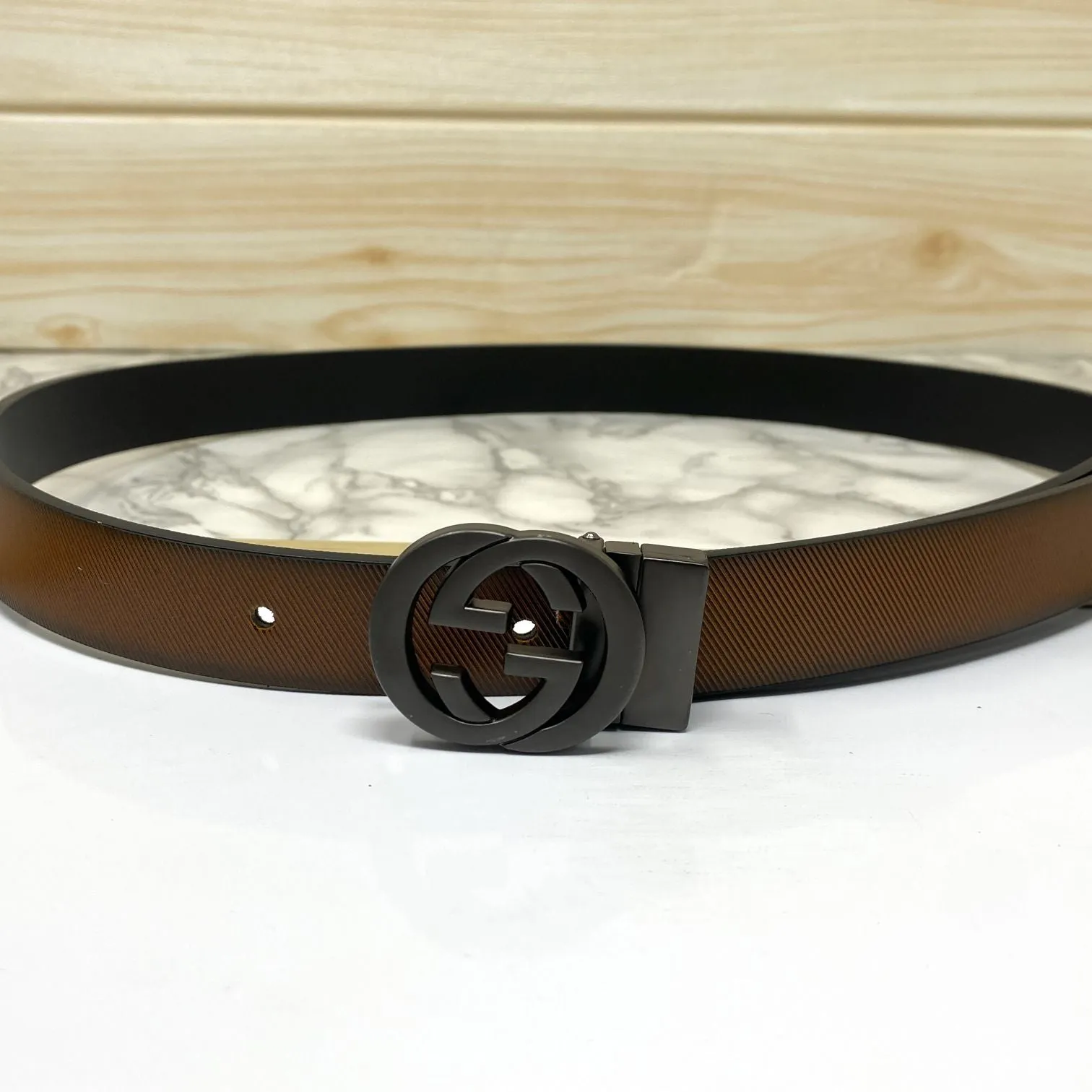 Classic Design Reversible Strap Belt For Men-JonasParamount