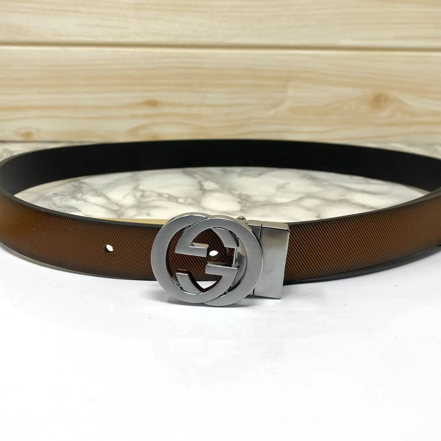 Classic Design Reversible Strap Belt For Men-JonasParamount