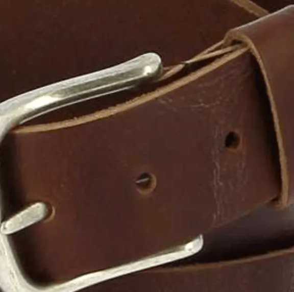 Colman Leather Belt Brown