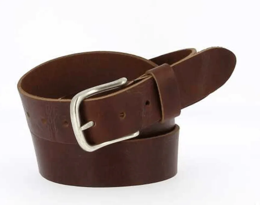 Colman Leather Belt Brown