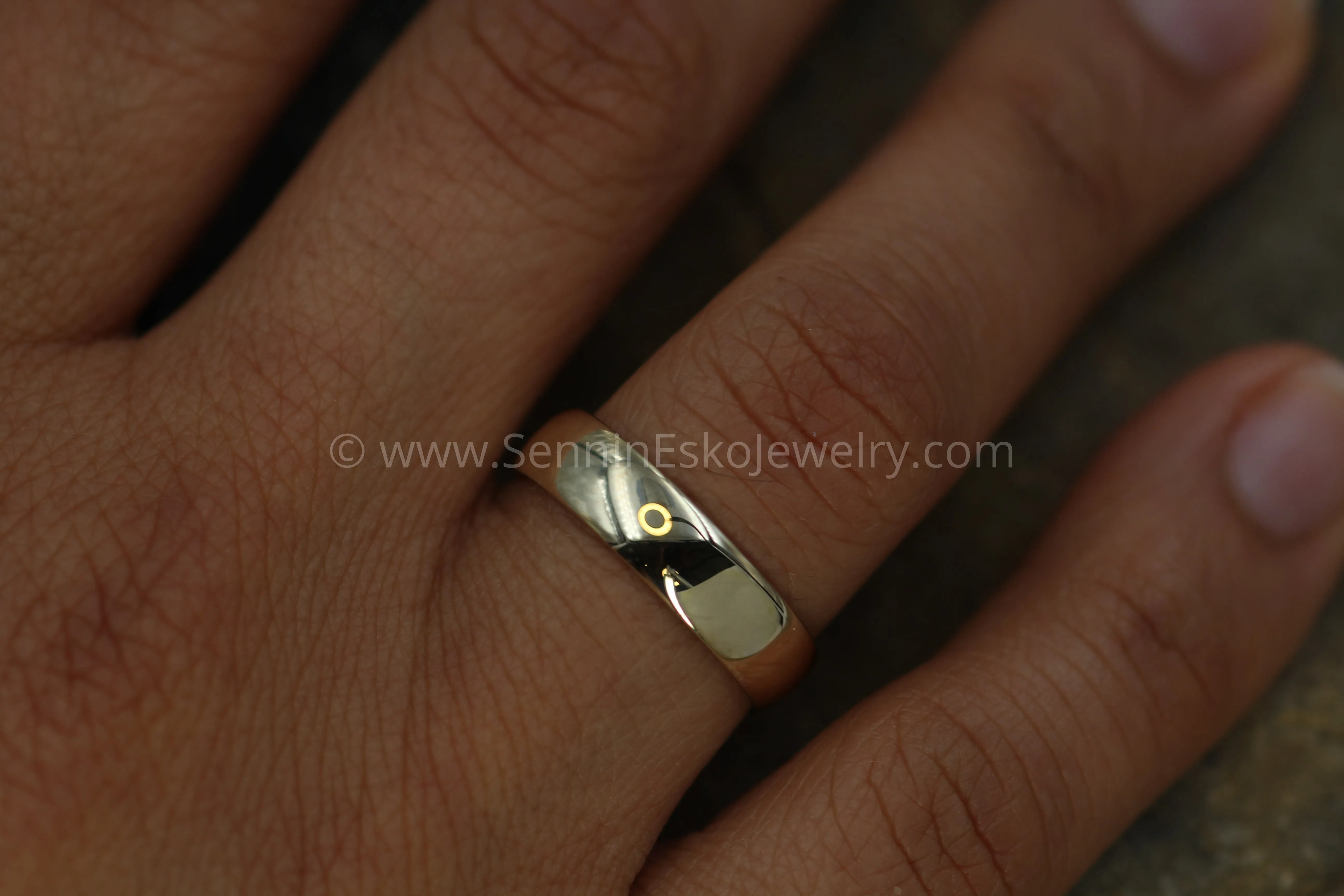 Comfort Fit 14kt Yellow Gold 5x1.4mm Band - Glossy Finish