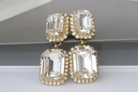 CRYSTAL CLEAR EARRINGS