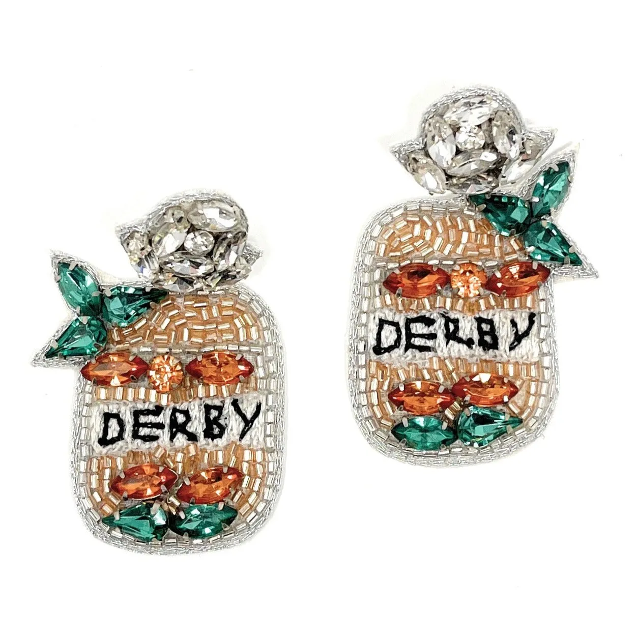 Derby Beaded Earrings