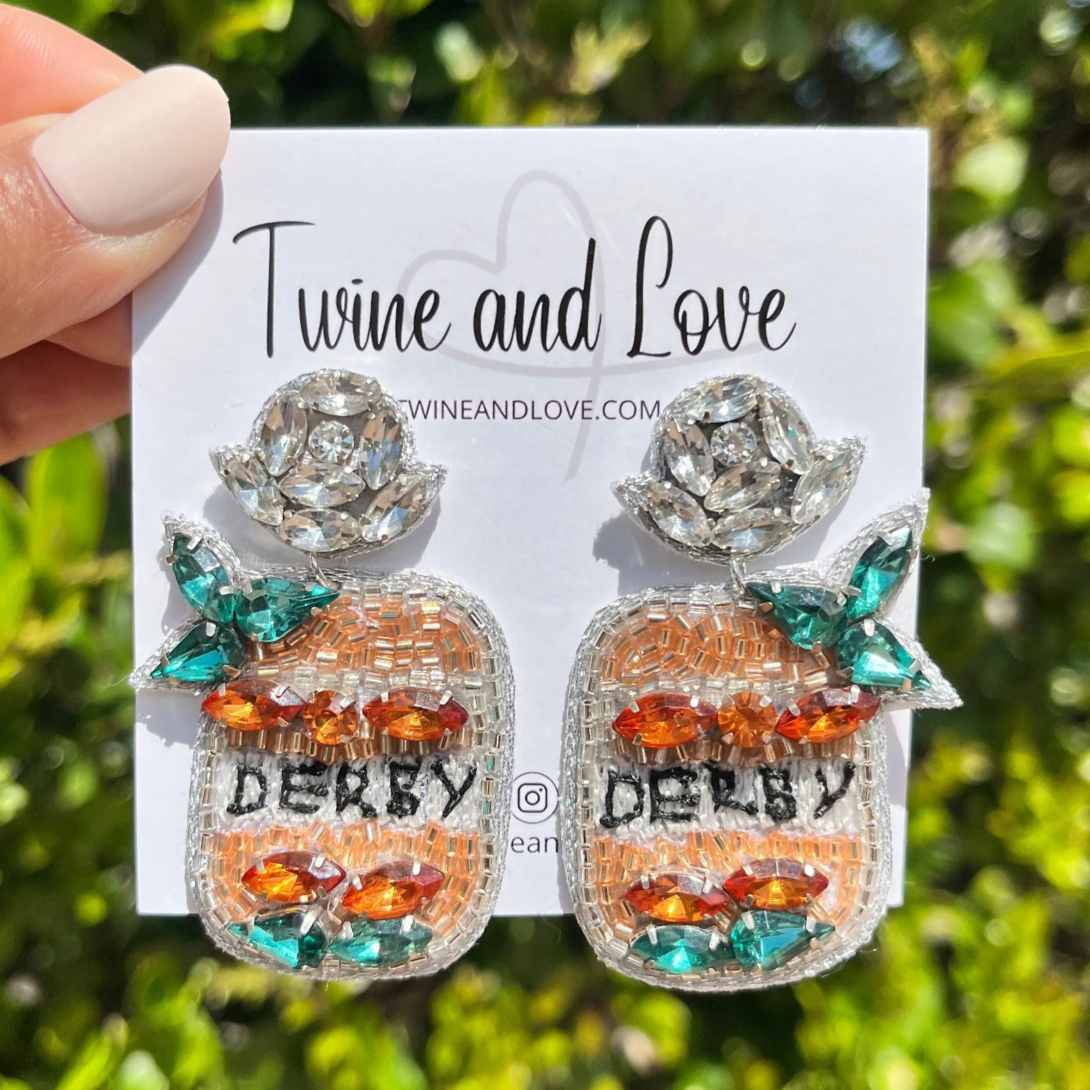 Derby Beaded Earrings