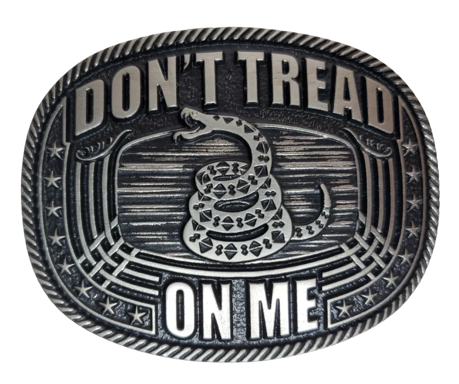 Don't Tread Gadsden Belt Buckle