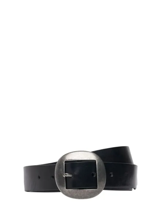 Dsquared2   Vintage leather buckle belt 