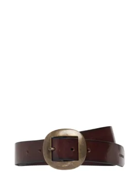 Dsquared2   Vintage leather buckle belt 