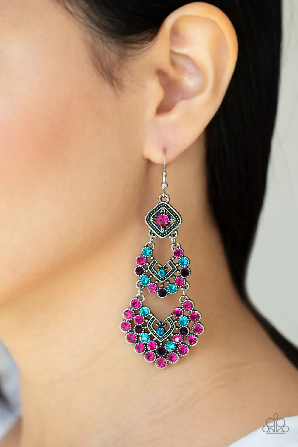 Earrings All For The GLAM - Multi E306