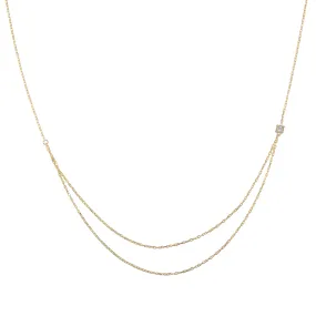 Elodie White Topaz Necklace