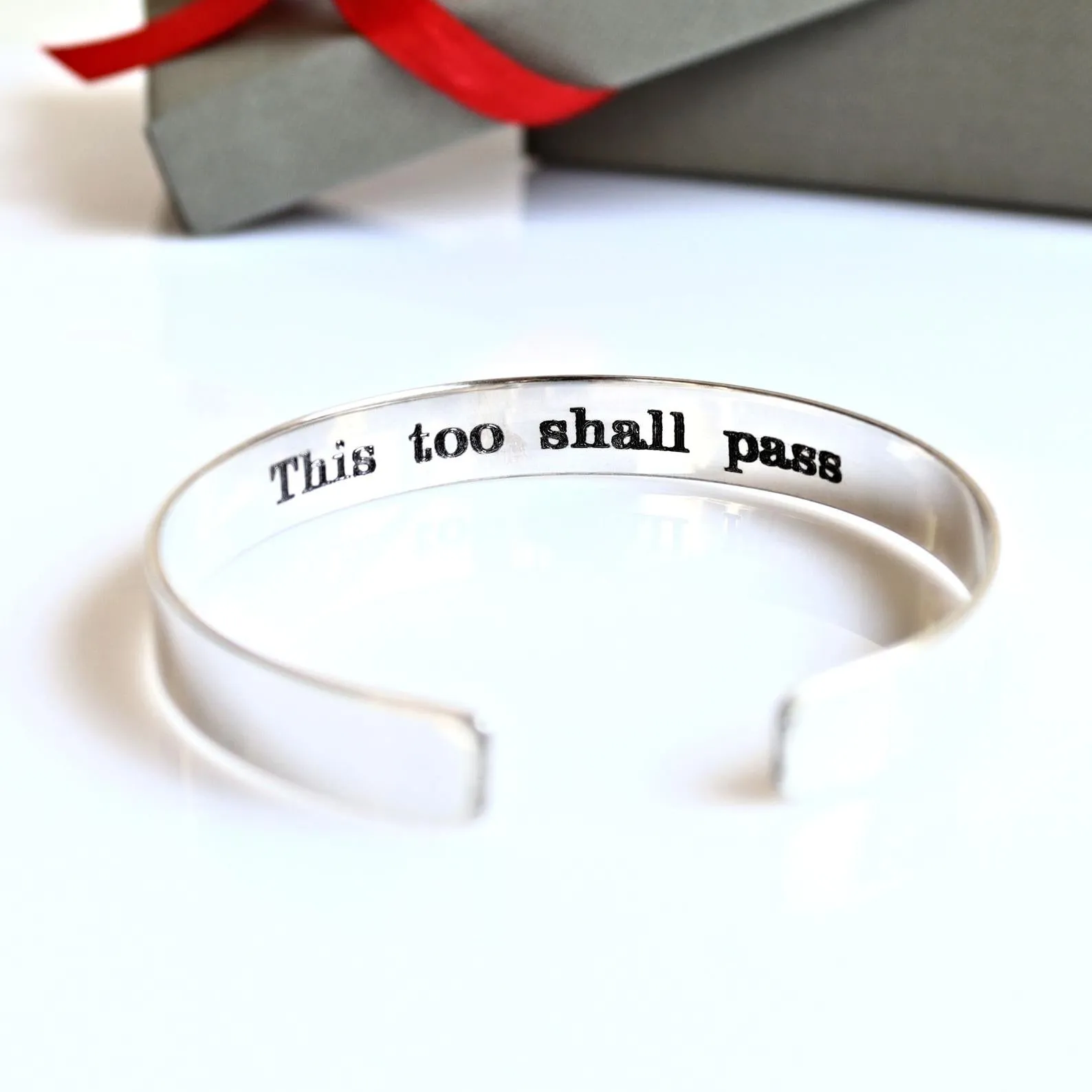 Engraved Bracelet - Personalized Gift for Dad