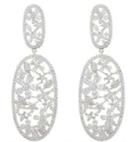 Estelle Floral Statement Earring