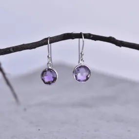 Facets Talk - Amethyst Earrings