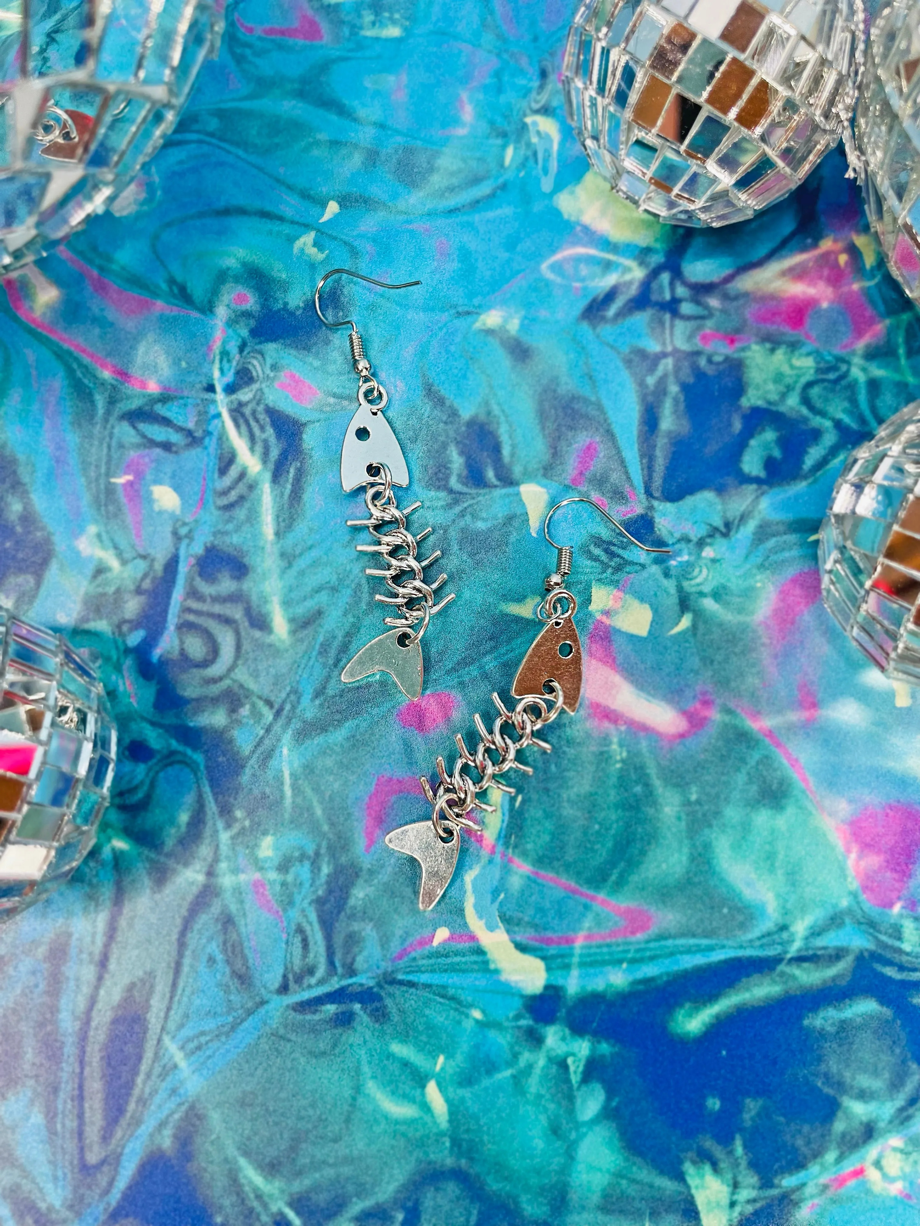 Fishbone Earrings